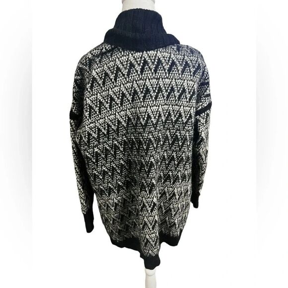 Cynthia Rowley Alpaca Wool Knee Length Open Front Cardigan
Oversized Sweater L - Picture 3 of 11